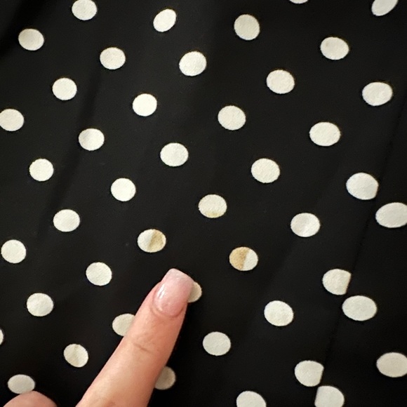 ⚪️URBAN OUTFITTERS | Josephine Polka Dot Bungee Mini Dress⚪️ - Picture 3 of 5